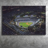 Dodger Stadium at Night View, Stadium Canvas, Sport Art, Gift for him, Fan Gift, Canvas Prints Wall Art Decor