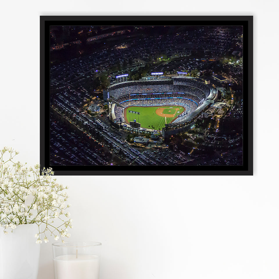 Vintage 'Yankee Stadium Boys' Framed Sports Art Print - 36 x 24