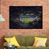 Dodger Stadium at Night View, Stadium Canvas, Sport Art, Gift for him, Framed Art Prints Wall Art Decor, Framed Picture