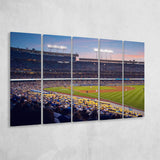 Dodgers La Stadium, Stadium Canvas, Sport Art, Gift for him, Multi Panels B, Canvas Prints Wall Art Decor