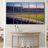 Dodgers La Stadium, Stadium Canvas, Sport Art, Gift for him, Multi Panels B, Canvas Prints Wall Art Decor