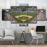 Dodgers Stadium, Stadium Canvas, Sport Art, Large Canvas, Multi Panels, Canvas Prints Wall Art Decor