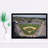 Dodgers Stadium, Stadium Canvas, Sport Art, Gift for him, Framed Art Prints Wall Art Decor, Framed Picture