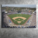 Dodgers Stadium, Stadium Canvas, Sport Art, Gift for him, Fan Gift, Canvas Prints Wall Art Decor