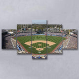Dodgers Stadium, Stadium Canvas, Sport Art, Large Canvas, Multi Panels, Canvas Prints Wall Art Decor
