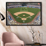 Dodgers Stadium Framed Canvas Prints Wall Art - Painting Canvas, Wall Decor, Floating Frame,Painting Prints, For Sale