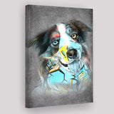 Dog Portrait Puppy Pop Art Pet Lover Decor Canvas Prints Wall Art Decor - Painting Canvas, Home Decor, Art Print, Art For Sale