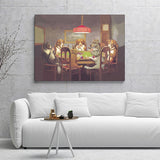 Dogs Playing Poker Canvas Wall Art - Canvas Prints, Prints for Sale, Canvas Painting, Home Decor