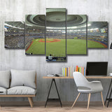 Dome Osaka Outfield, Stadium Canvas, Sport Art, Large Canvas, Multi Panels, Canvas Prints Wall Art Decor