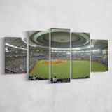 Dome Osaka Outfield, Stadium Canvas, Sport Art, Large Canvas, Multi Panels, Canvas Prints Wall Art Decor