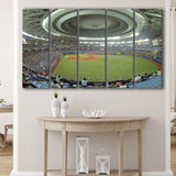 Dome Osaka Outfield, Stadium Canvas, Sport Art, Gift for him, Multi Panels B, Canvas Prints Wall Art Decor