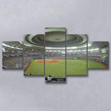 Dome Osaka Outfield, Stadium Canvas, Sport Art, Large Canvas, Multi Panels, Canvas Prints Wall Art Decor