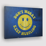 Dont Worry Canvas Prints Wall Art - Painting Canvas,Office Business Motivation Art, Wall Decor