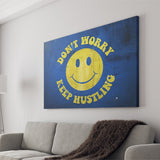 Dont Worry Canvas Prints Wall Art - Painting Canvas,Office Business Motivation Art, Wall Decor