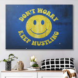 Dont Worry Canvas Prints Wall Art - Painting Canvas,Office Business Motivation Art, Wall Decor