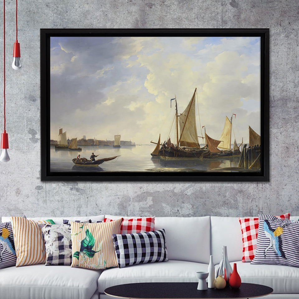 Clipper 5 Framed Canvas Prints Wall Art - Painting Canvas, Wall Decor, For Sale