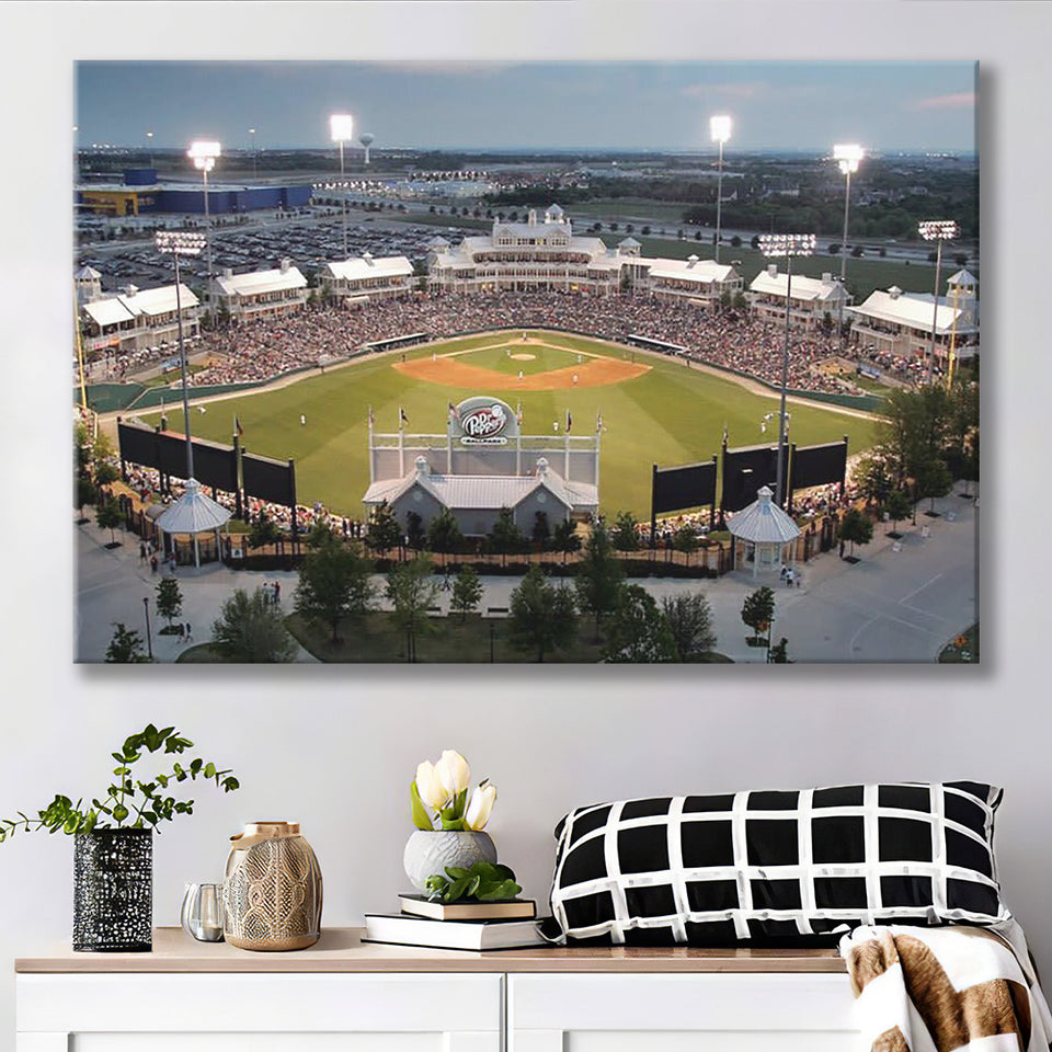 Dr Pepper Ballpark, Stadium Canvas, Sport Art, Gift for him, Fan Gift, Canvas Prints Wall Art Decor
