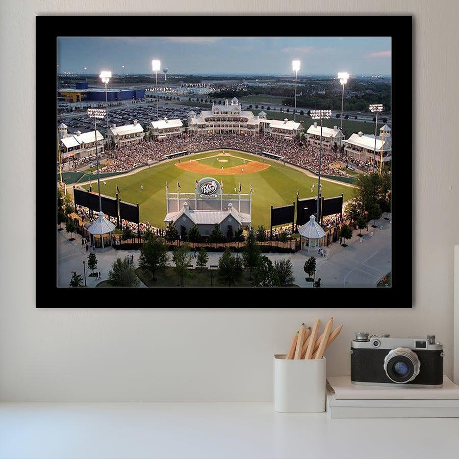 Dr Pepper Ballpark, Stadium Canvas, Sport Art, Gift for him, Framed Art Prints Wall Art Decor, Framed Picture
