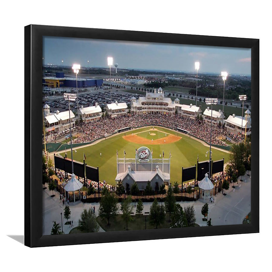 Dr Pepper Ballpark, Stadium Canvas, Sport Art, Gift for him, Framed Art Prints Wall Art Decor, Framed Picture