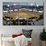 Dr Pepper Ballpark, Stadium Canvas, Sport Art, Gift for him, Multi Panels B, Canvas Prints Wall Art Decor
