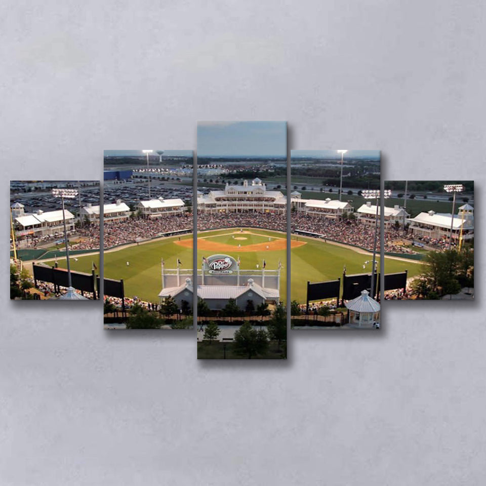 Dr Pepper Ballpark, Stadium Canvas, Sport Art, Large Canvas, Multi Panels, Canvas Prints Wall Art Decor