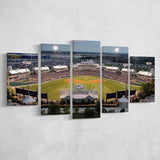 Dr Pepper Ballpark, Stadium Canvas, Sport Art, Large Canvas, Multi Panels, Canvas Prints Wall Art Decor