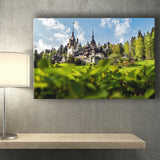 Dracula Castle in Bran, Romania Canvas Art Canvas Prints Wall Art Home Decor - Painting Canvas, Ready to hang