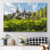 Dracula Castle in Bran, Romania Canvas Art Canvas Prints Wall Art Home Decor - Painting Canvas, Ready to hang