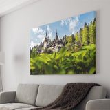 Dracula Castle in Bran, Romania Canvas Art Canvas Prints Wall Art Home Decor - Painting Canvas, Ready to hang