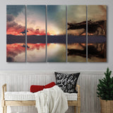 Dragon Art, Abstract Canvas Decor, Multi Panels, 5 Pieces B, Canvas Prints Wall Art Home Decor,X Large Canvas