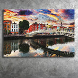 Dublin Canvas Prints Wall Art Decor - Painting Canvas, Art Print, Home Decor, Ready to Hang
