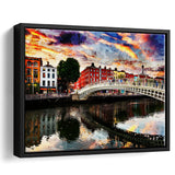 Dublin Framed Canvas Prints Wall Art Decor - Painting Canvas, Framed Picture, Home Decor