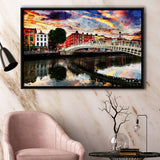 Dublin Framed Canvas Prints Wall Art Decor - Painting Canvas, Framed Picture, Home Decor