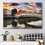 Dublin Canvas Prints Wall Art Decor - Painting Canvas, Art Print, Home Decor, Ready to Hang
