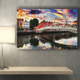 Dublin Canvas Prints Wall Art Decor - Painting Canvas, Art Print, Home Decor, Ready to Hang
