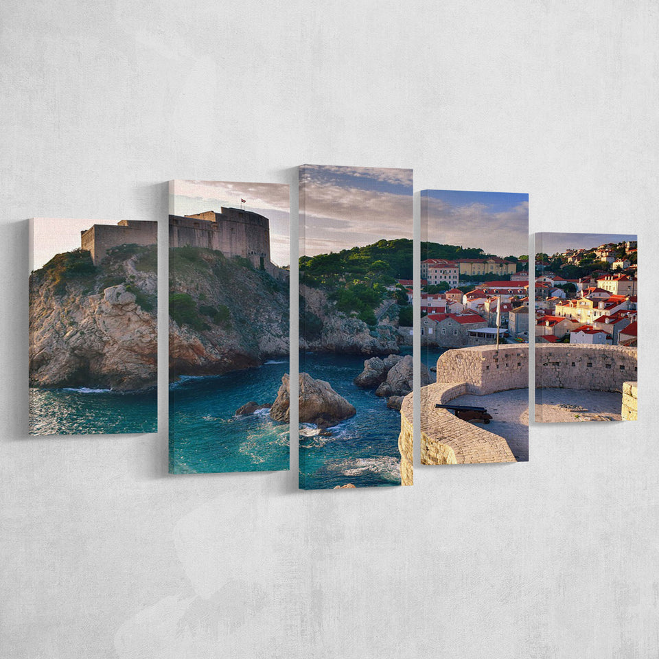 Dubrovnic Canvas Art, Dubrovnic Print Multi Panels,Canvas Prints Wall Art Home Decor