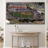 Dudy Noble Field Aerial View, Stadium Canvas, Sport Art, Gift for him, Multi Panels B, Canvas Prints Wall Art Decor