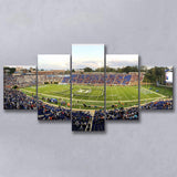 Duke Blue Devils Stadium Canvas Prints Wallace Wade Stadium Wall,Multi Panels,Sport Stadium Art Prints, Fan Gift