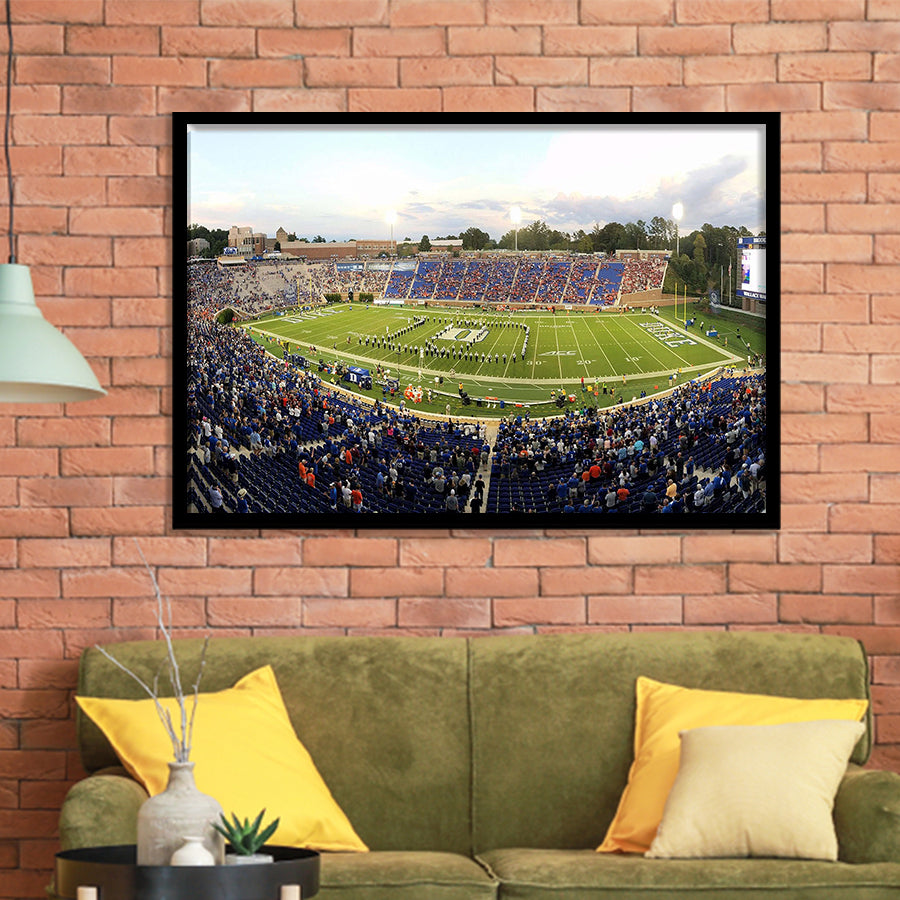 Duke Blue Devils Stadium Art Prints Wallace Wade Stadium Wall,Sport Stadium Art Prints, Fan Gift, Wall Decor