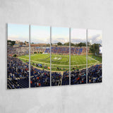 Duke Blue Devils Stadium Canvas Prints Wallace Wade Stadium Wall,Multi Panels B,Sport Stadium Art Prints, Fan Gift