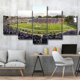 Duke Blue Devils Stadium Canvas Prints Wallace Wade Stadium Wall,Multi Panels,Sport Stadium Art Prints, Fan Gift