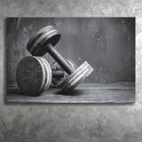 Dumbbells 2 Canvas Prints Wall Art Decor - Paiting Canvas, Art Prints, Wall Decor, For Sale