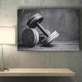 Dumbbells 2 Canvas Prints Wall Art Decor - Paiting Canvas, Art Prints, Wall Decor, For Sale