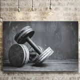 Dumbbells 2 Canvas Prints Wall Art Decor - Paiting Canvas, Art Prints, Wall Decor, For Sale