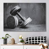 Dumbbells 2 Canvas Prints Wall Art Decor - Paiting Canvas, Art Prints, Wall Decor, For Sale
