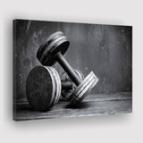 Dumbbells 2 Canvas Prints Wall Art Decor - Paiting Canvas, Art Prints, Wall Decor, For Sale
