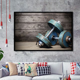 Dumbbells Framed Art Prints Wall Decor - Painting Prints, Framed Picture, Home Decor