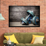 Dumbbells Framed Art Prints Wall Decor - Painting Prints, Framed Picture, Home Decor