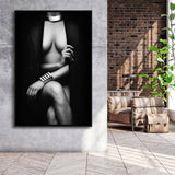 Elegance Framed Canvas Prints Wall Art Home Decor - Painting Canvas,Black Frame, Ready to hang
