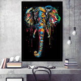 Elephant Kunye Framed Art Prints Wall Decor - Art Prints, Framed Picture,For Sale, Ready to hang